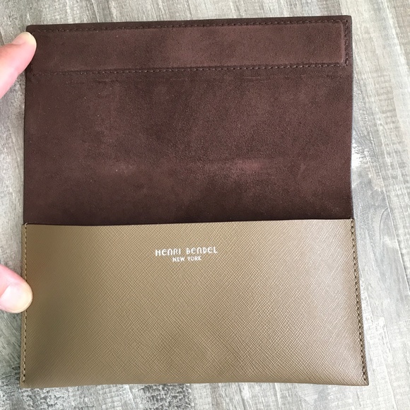 Henri Bendel Sunglasses Eyeglasses Envelope Fold-Over Style Case - Picture 2 of 6